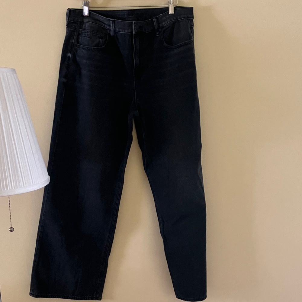 American Eagle Women’s Stovepipe Jeans Black Size 12S